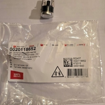 TERMOSTATO DI SICUREZZA CODICE 0020118652